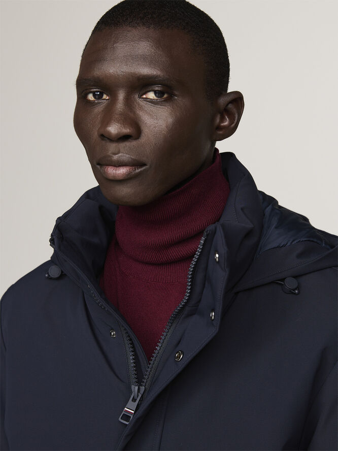 Tommy Hilfiger TECH PADDED PARKA Desert sky