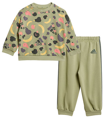 adidas Performance Sweatset - I Fruit FT Jog - Grün
