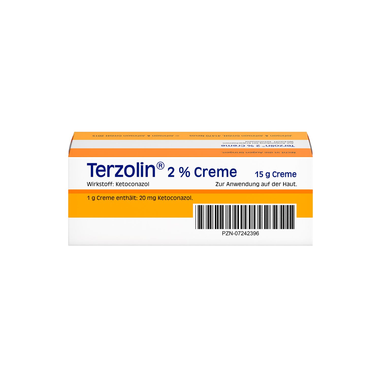 Terzolin® 2% Creme: pilzabtötendes Arzneimittel bei seborrhoischer Dermatitis oder Ekzem und Kleienpilzflechte