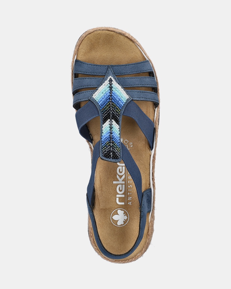 Rieker Sandalen  - blauw