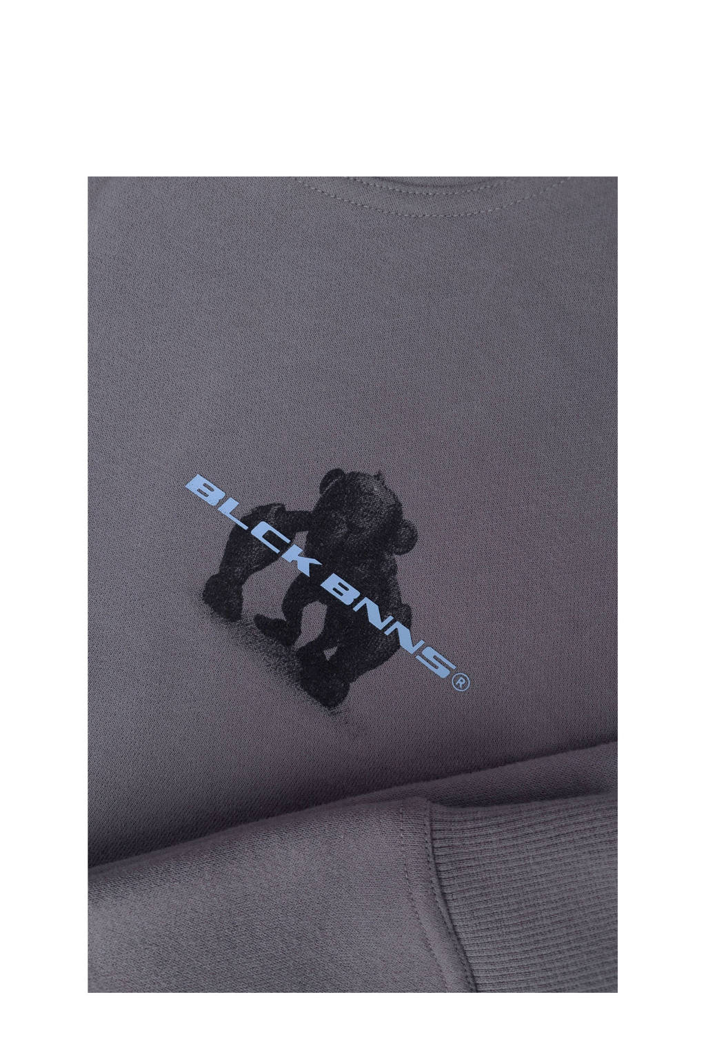 BLACK BANANAS hoodie JR. 3D CONVOY met backprint donkergrijs