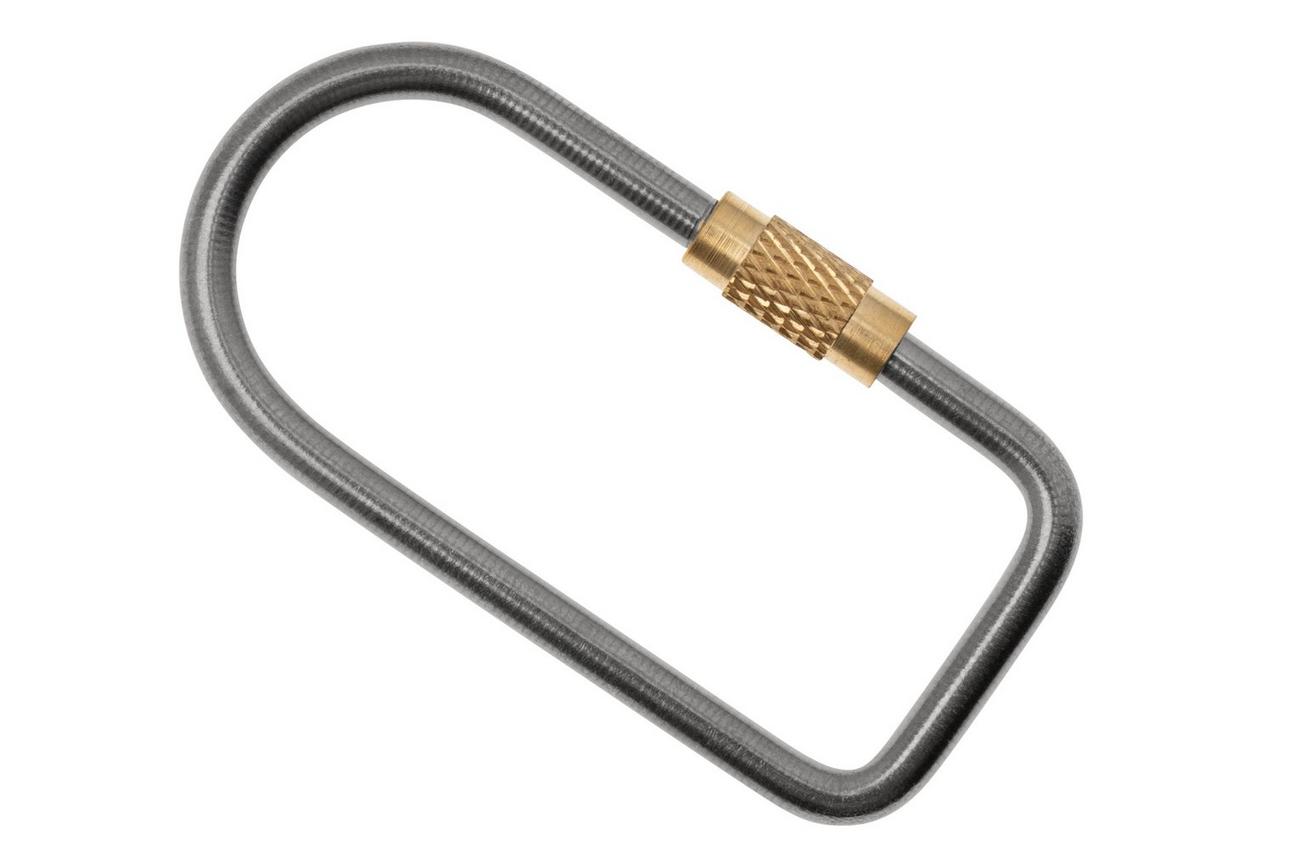 Flytanium Titanium Flat Oval Keyring FLY-0642 sleutelhanger