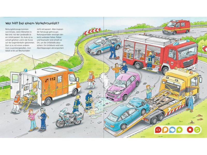 tiptoi Lernbuch Die Welt der Fahrzeuge Audiodigitales Lernsystem
