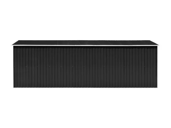 Abri de jardin 257x580x181 Métal Anthracite