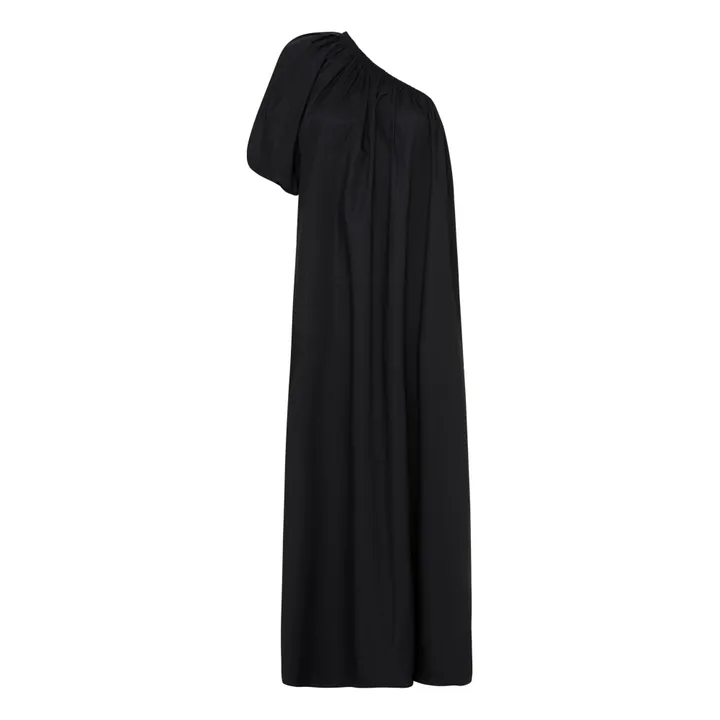 Matteau Robe Maxi Asymétrique | Noir