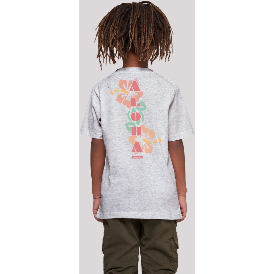 F4NT4STIC T-Shirt Aloha heather grey