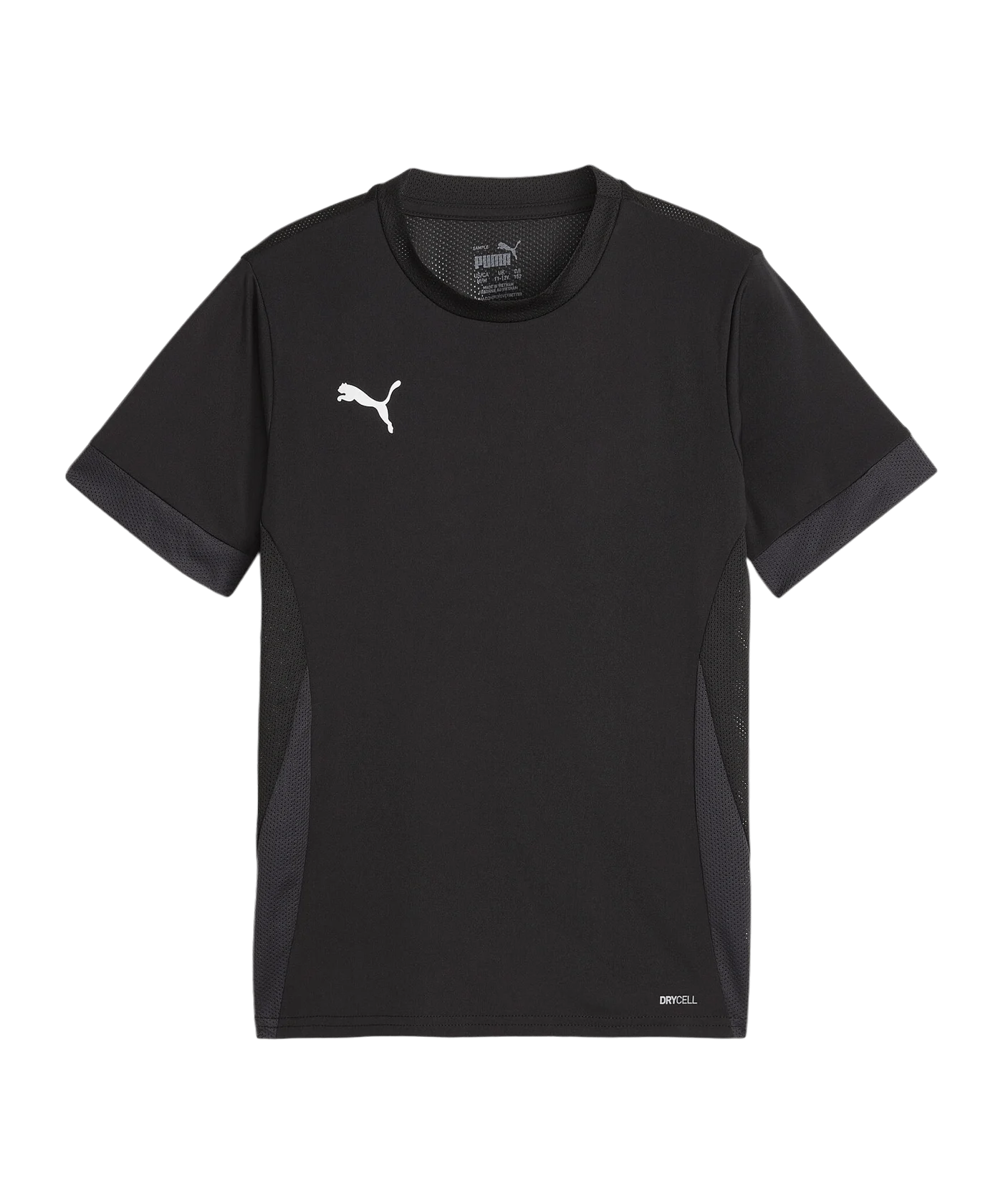 PUMA teamGOAL Matchday Trikot Kids Schwarz Weiss F03