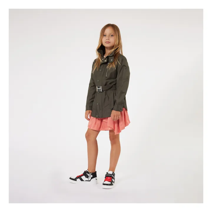 Zadig & Voltaire Jupe Rink Satinée | Corail