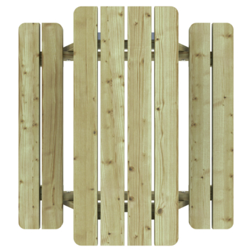 Outdoor Life Products picknicktafel Liv vurenhout 93,5 x 90 cm