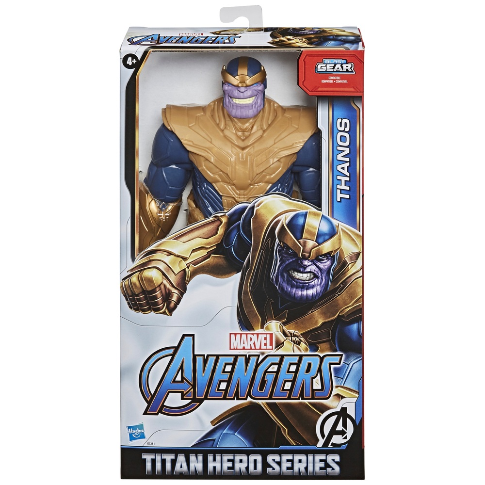 Marvel Avengers Titan Hero Series Blast Gear Deluxe Thanos Actionfigur