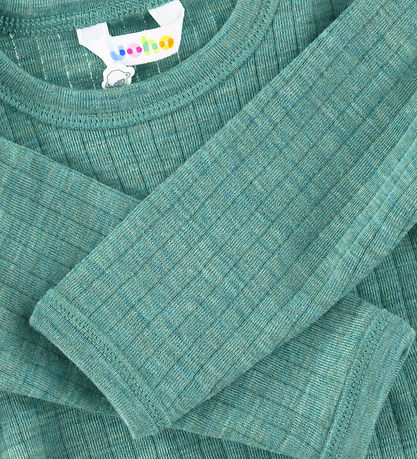 Joha Bluse - Wolle - Grün