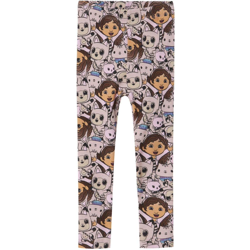 Køb Name It Burnished Lilac Nmfsemma Gabby Leggings Sky