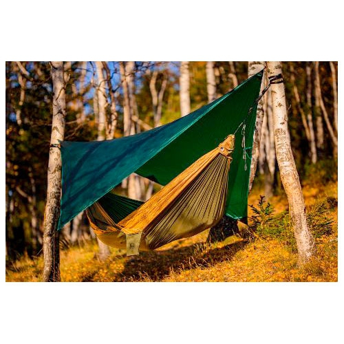 Ticket to the Moon King Size Hammock Hängematte - Army Green/Brown