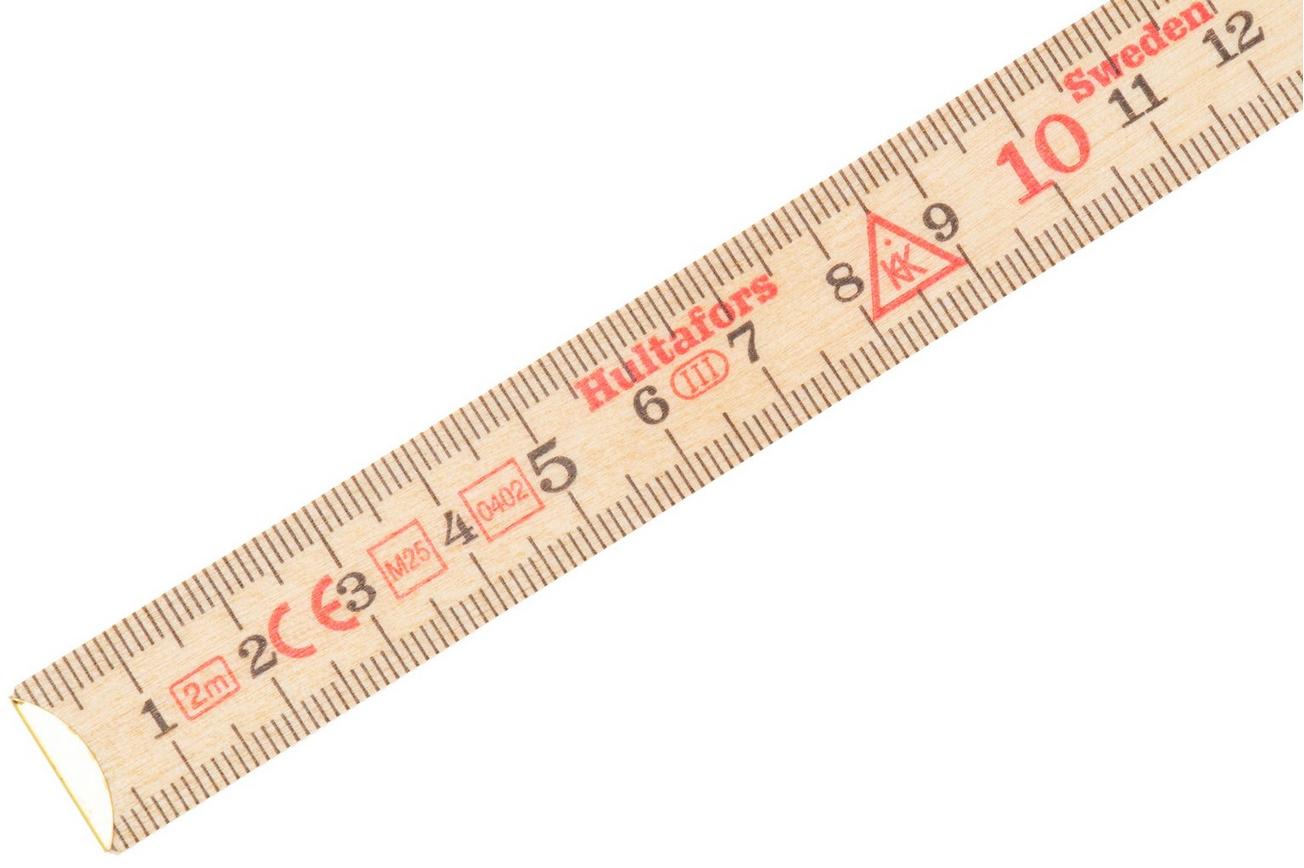 Hultafors Folding Rule 59, 100004 metrisch, duimstok 2 m