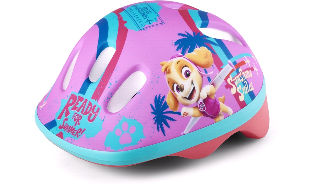 Cykelhjelm Paw Patrol pink 44-48cm