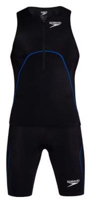 Débardeur Speedo Singlet Proton Noir Bleu