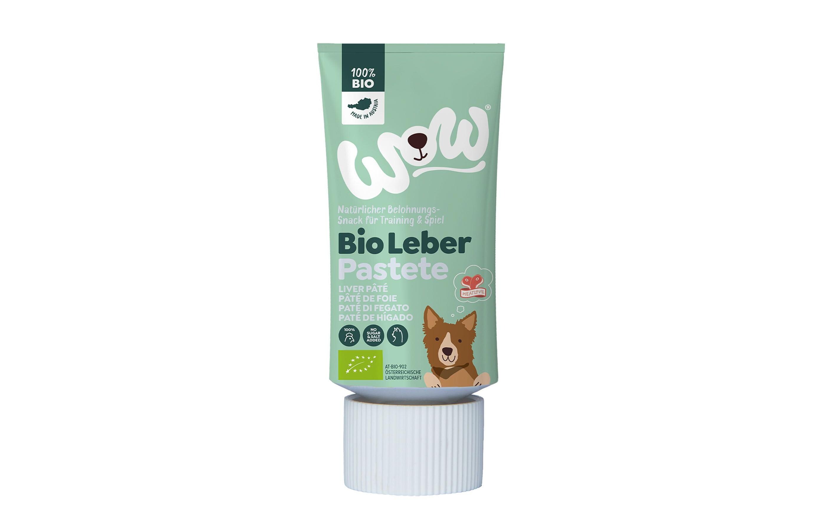 Leckerli BIO Leberpastete 80g 80 gTrainingssnack für Hunde