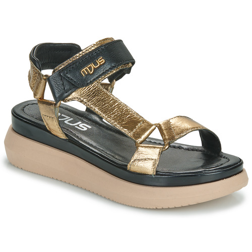 Mjus - PASADINA STRAP - Noir / Doré