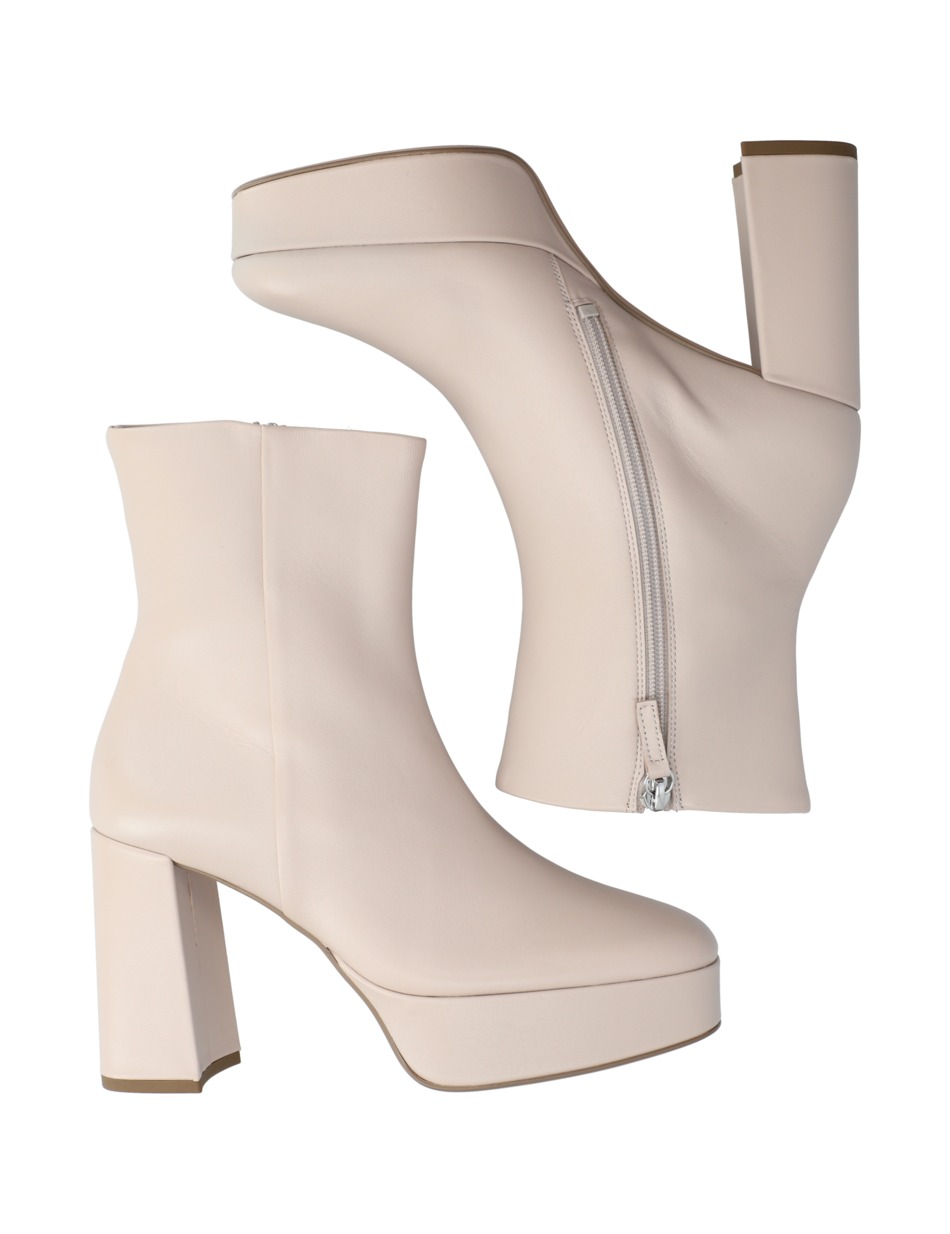 Glattleder Stiefelette