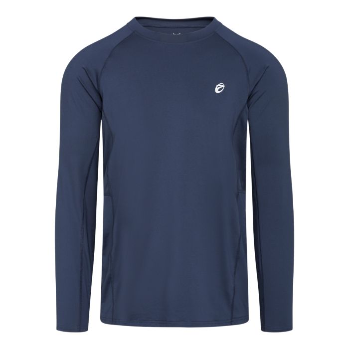 Zebdia Herre Mellemlag Baselayer LS Tee Blå
