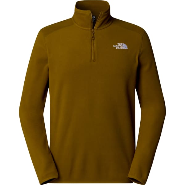 Sweat polaire THE NORTH FACE 100 GLACIER 1/4 ZIP EU MOSS GREEN