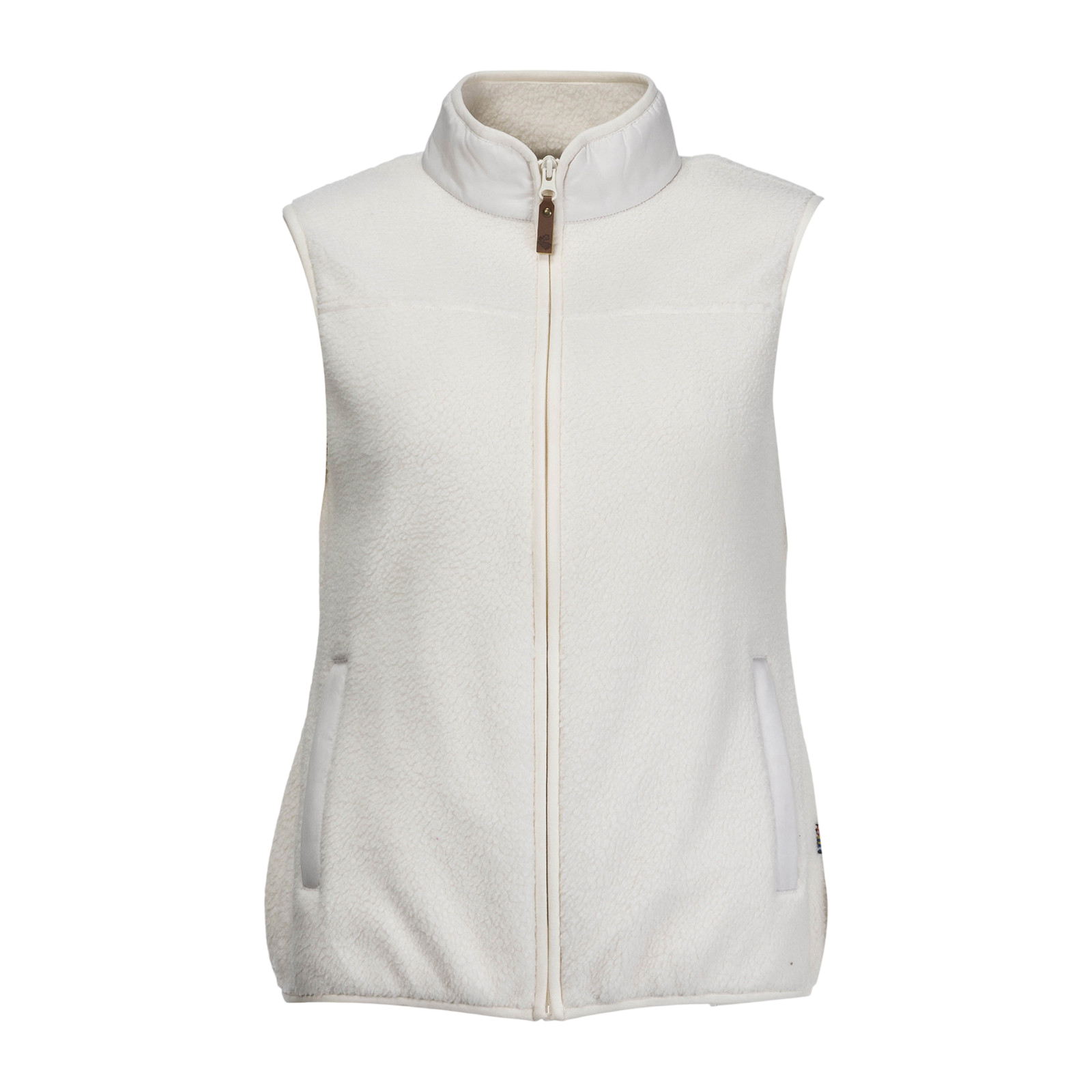 Frauen Fleece Gilet Flora arctic wolf