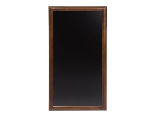 Securit WBL-DB-100, 560 x 1000 mm, Melamine, Metall, Harpiks, Tre, Svart, Brun