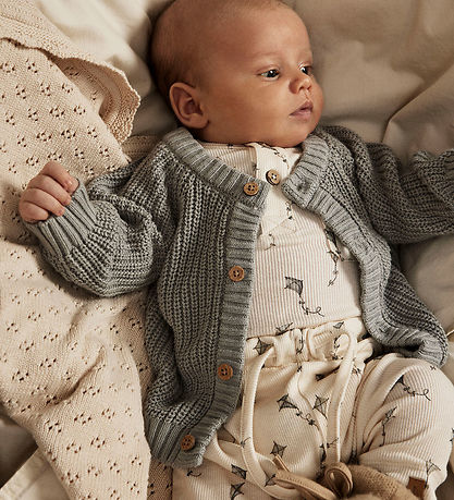 Lil' Atelier Hosen - Rib - NbmGavo - Turteltaube/KITEN