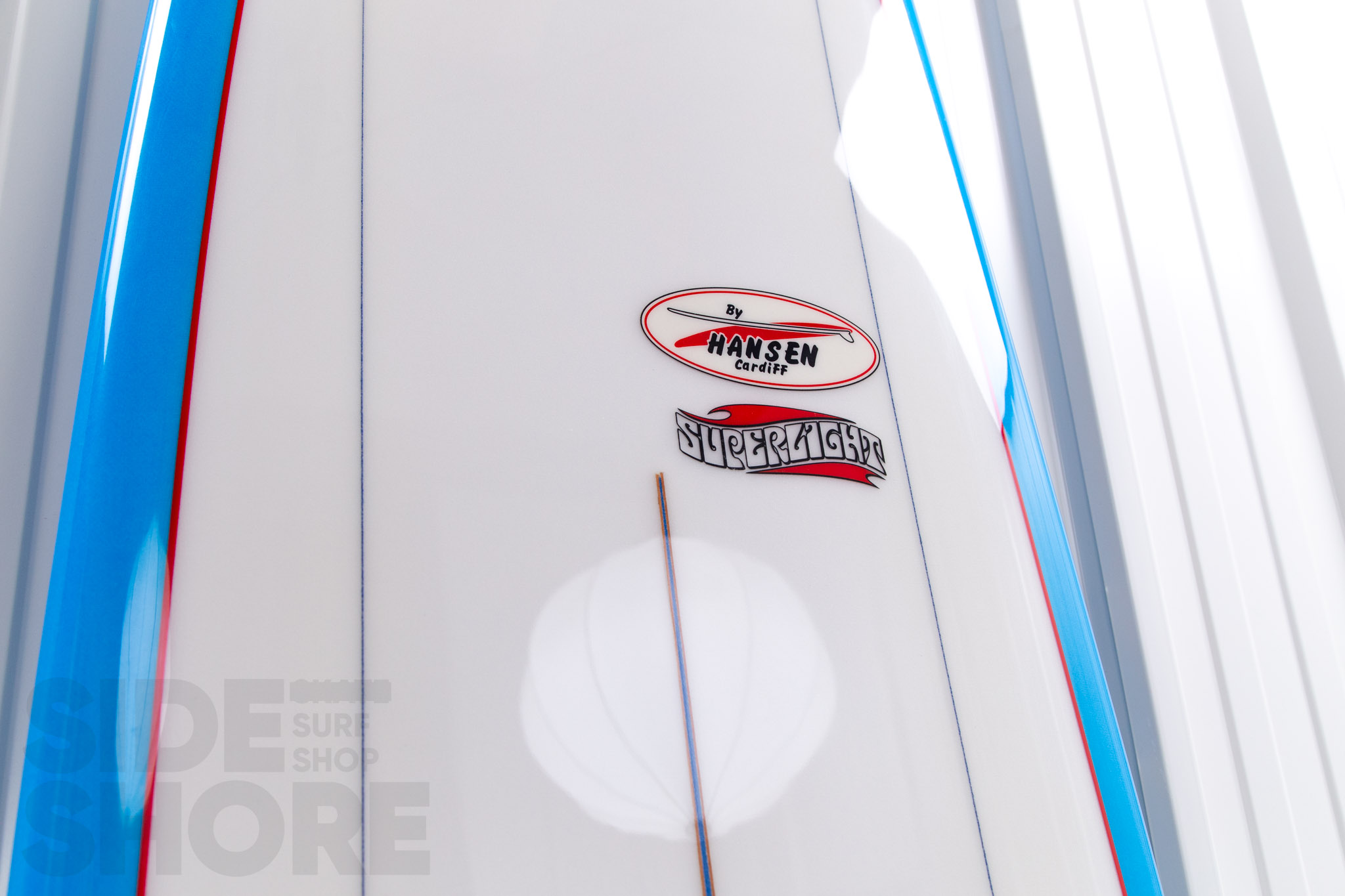 Hansen Surfboards Superlight - Tint Blue   Polish - 9'6 x 22 5/8