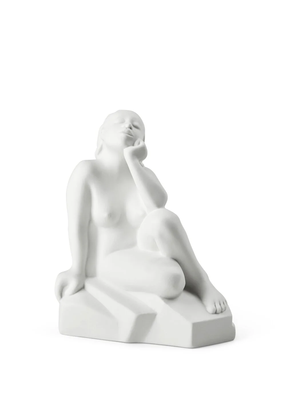 Kähler  Moments of Being Silent Change, hvid - H18.5 cm.