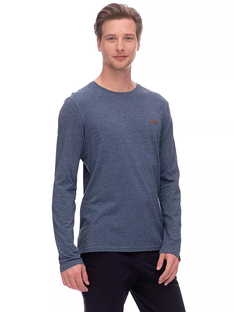 RAGWEAR Langarmshirt FREN blau