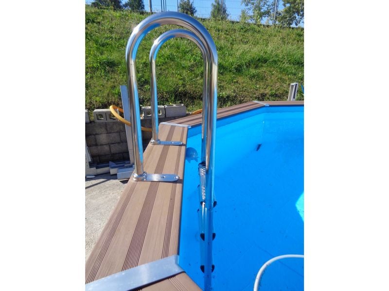 Gre Pool KIT Avantgarde, 804 x 386 x 124 cm Ovalbecken