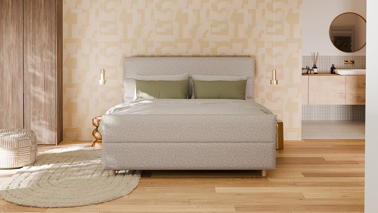 Boxspring Mica - Bold touch pale