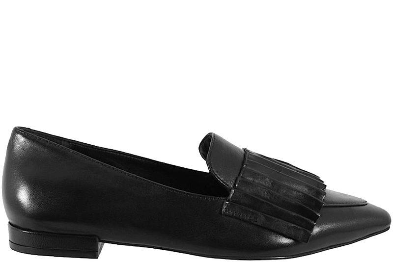 COPENHAGEN SHOES THE ME LOAFER I SORT GLAT SKIND