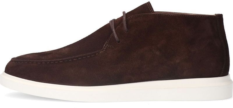 Manfield - Veterboots - Bruin - Suède - Leren Voering