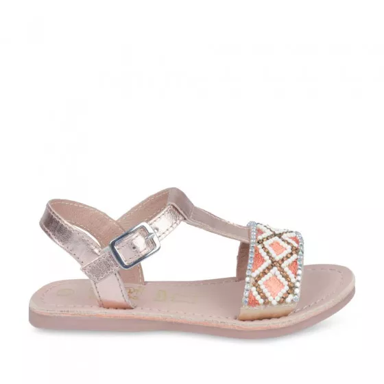 Sandales MARRON NINI & GIRLS CUIR
