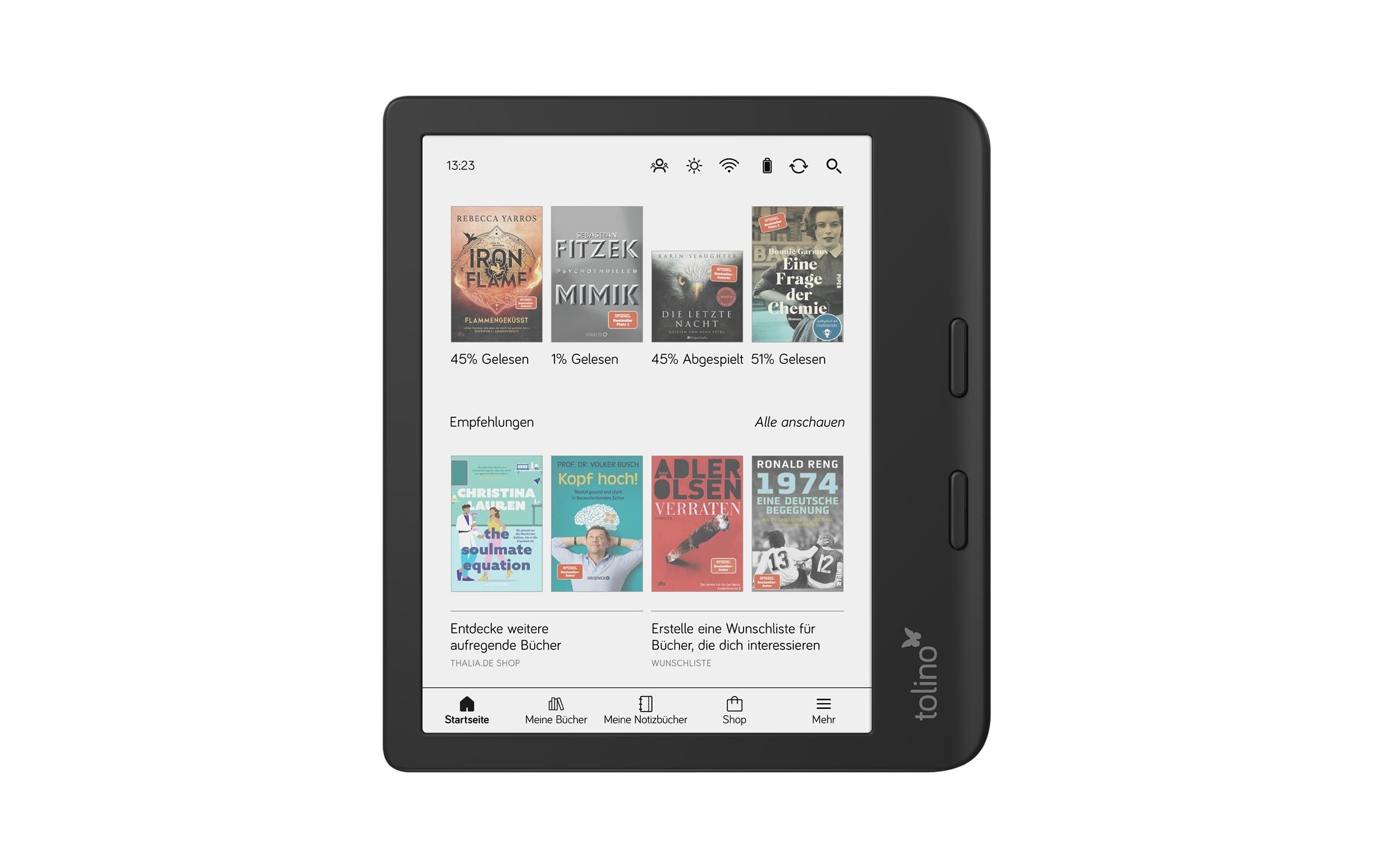 Tolino E-Book »Tolino vision color« (17,71 cm / 7 ″) )