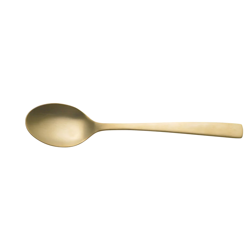Cuillère de table monobloc Jet doré (lot de 6) Jean Dubost