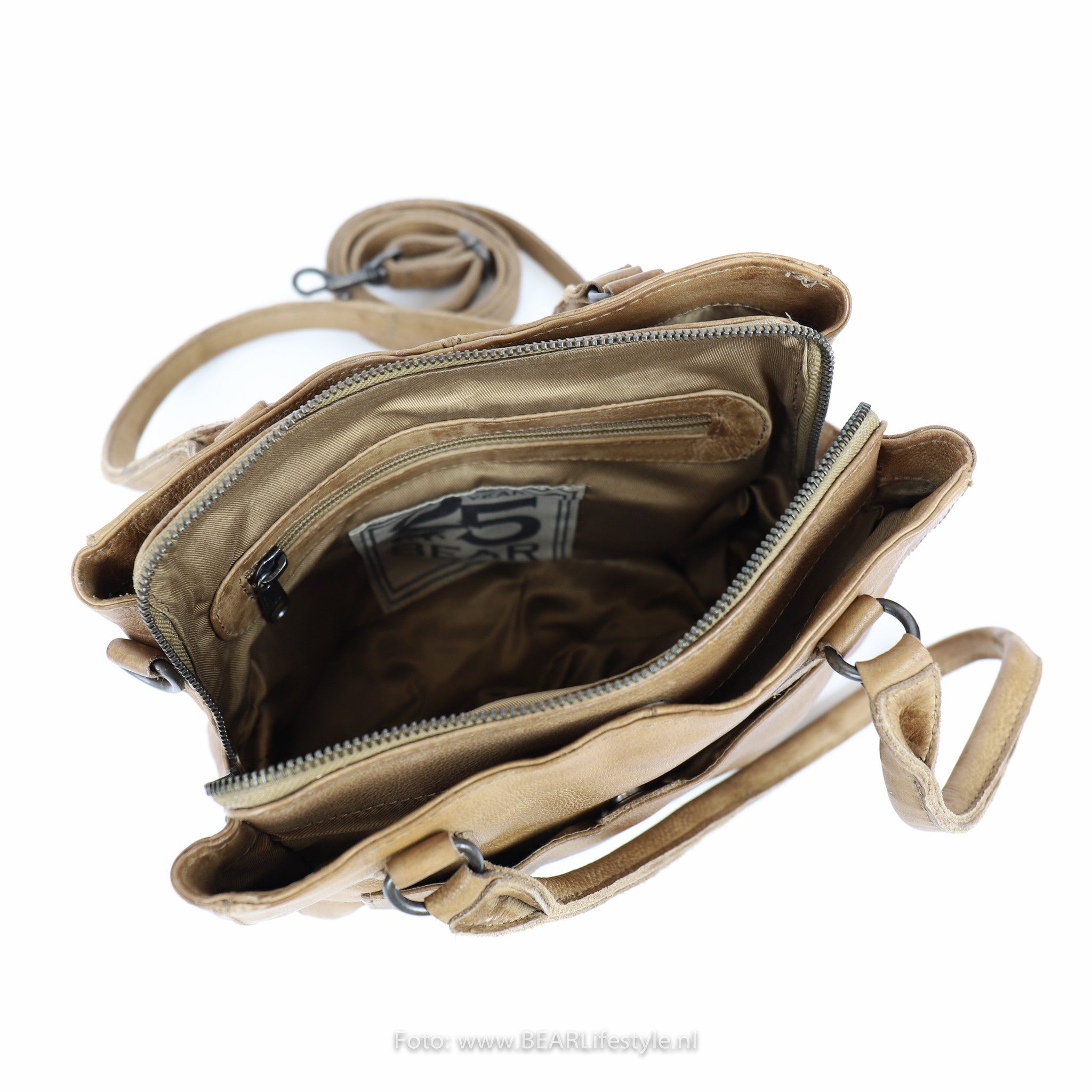 Bear Design Callisto Pelle Schoudertas Rita Taupe CP1201