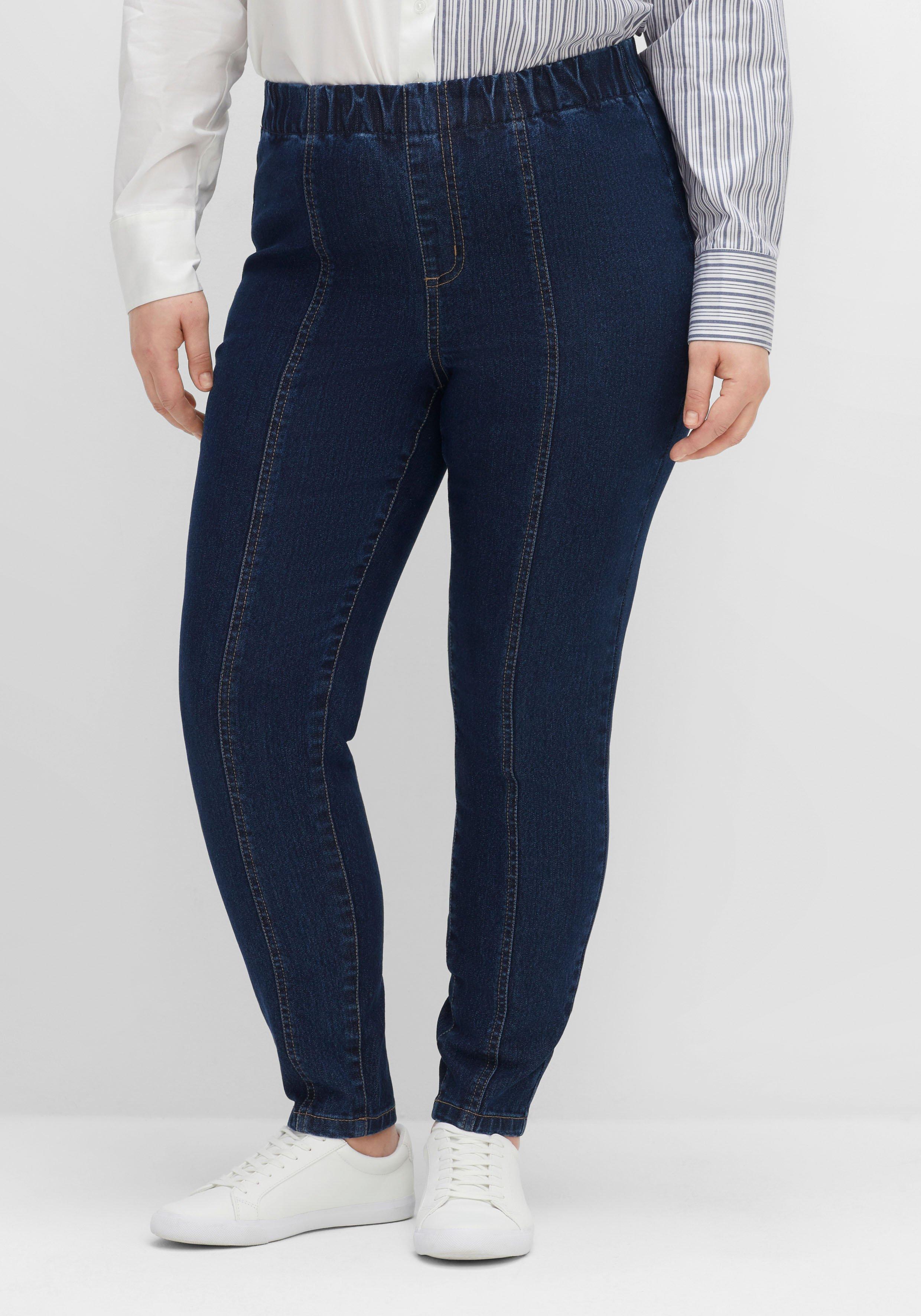 Jeggings mit Teilungsnähten