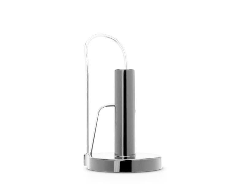 Brabantia Küchenrollenhalter Schwarz/Silber Papierrollenhalter