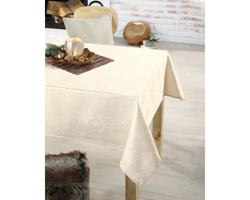 IJskristal Goud Tafelkleed 130 x 160 cm
