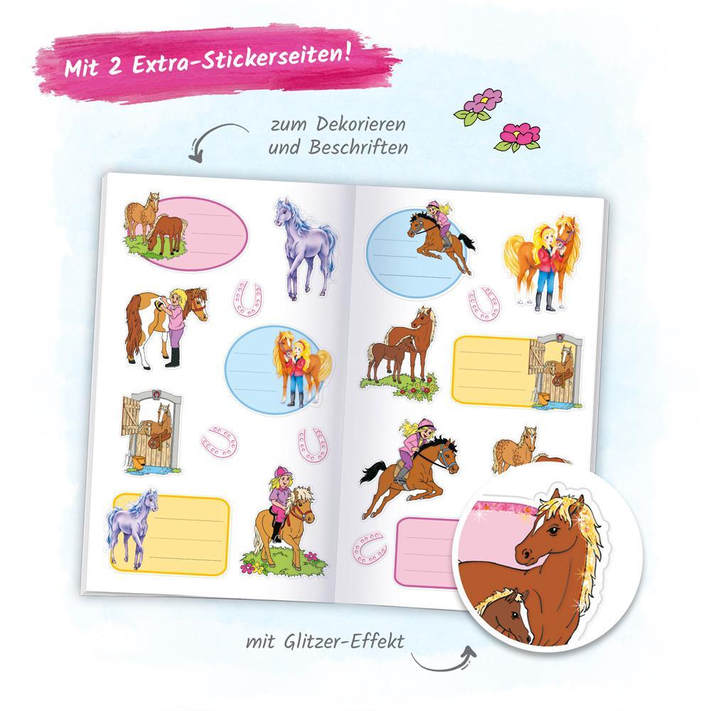 Trötsch Meine bunte Pferdewelt Ausmalbuch