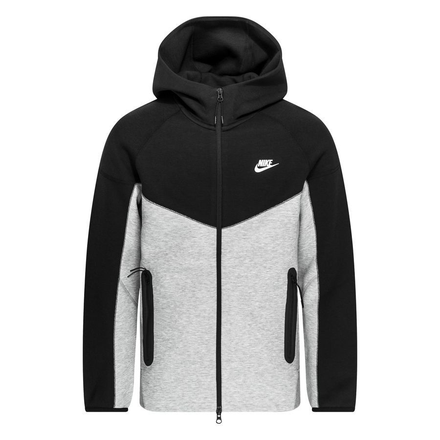 Nike Sweat à Capuche NSW Tech Fleece 24 FZ - Gris/Noir/Blanc