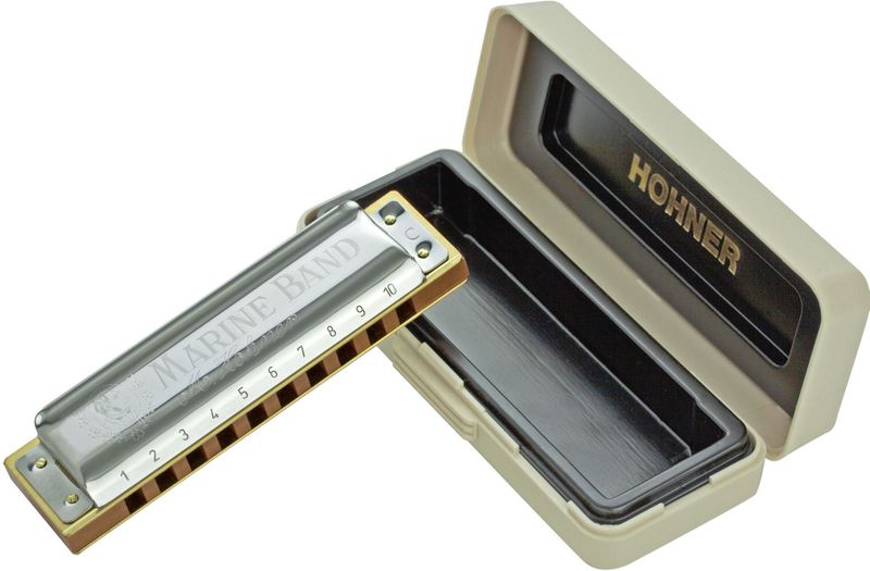 Hohner Marine Band Classic Harmonic Minor Bb diatonische mondharmonica