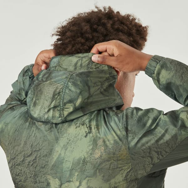 Veste randonnée PICTURE LAMAN PRINTED JKT GEOLOGY GREEN