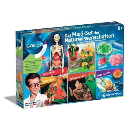 Clementoni Galileo - Das Maxi-Set der Naturwissenschaften