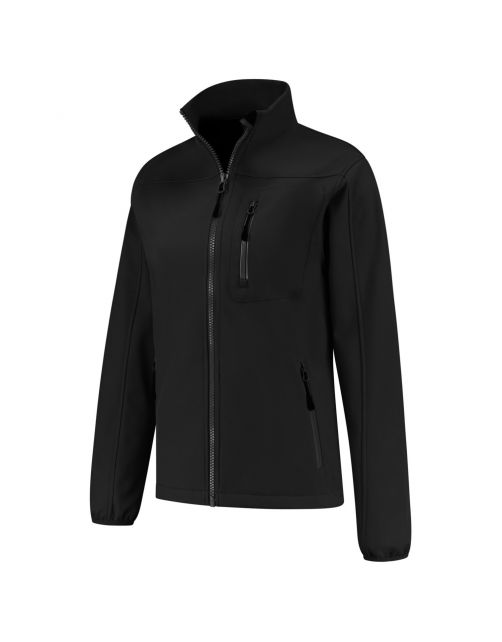 Ardy's Dames Softshell Jas Zwart - Outdoorjas