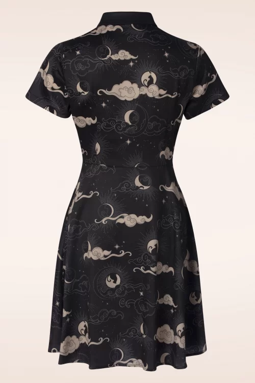 Vixen Moon Phases kattenjurk in zwart