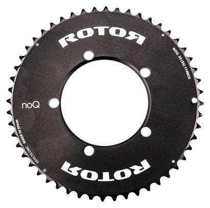 ROTOR Plateau Route NoQ Rond Externe 110 mm Noir